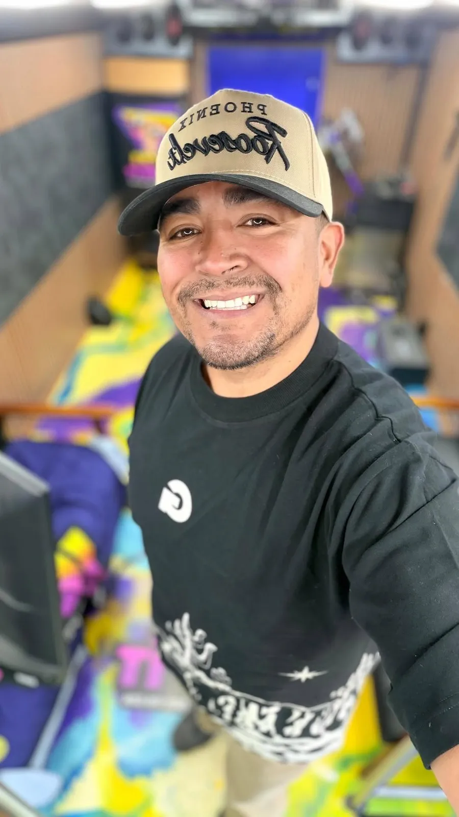 Uzi, Owner at The Cave Hype